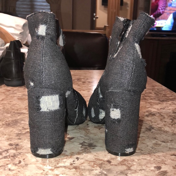 Lov mark jean boots sz 5/1/2 - Picture 2 of 4